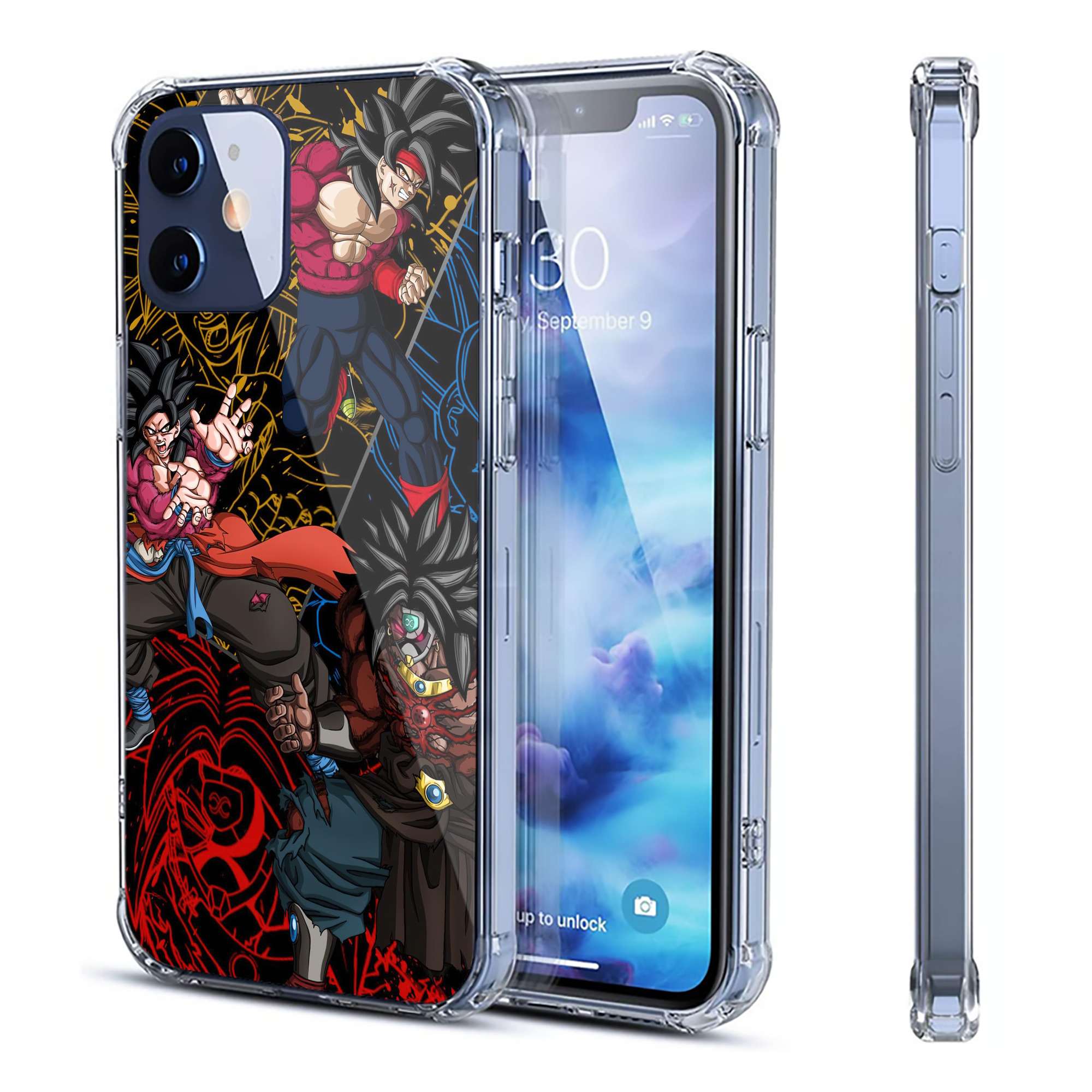 （画像用） ドラゴンボール DRAGON BALL 【iPhone 12シリーズ対応】透明スマホケース（クリアソフトケース）